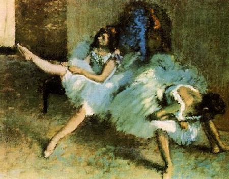 Edgar Degas Before the Ballet Sweden oil painting art
